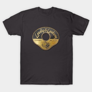 Leedy and Ludwig Retro Drum Badge T-Shirt